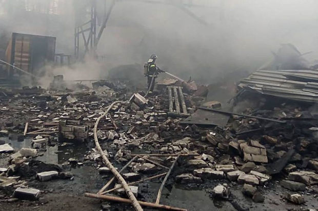 Rusiyada 17 nəfərin ölümünə səbəb olan dəhşətli partlayışın görüntüləri - VİDEO