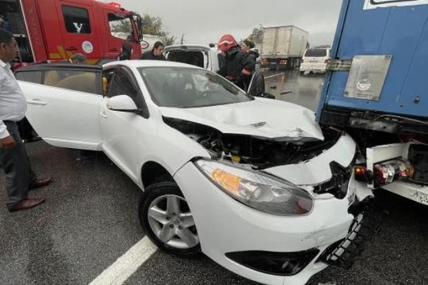 Türkiyədə 27 avtomobil toqquşdu: 17 nəfər yaralandı