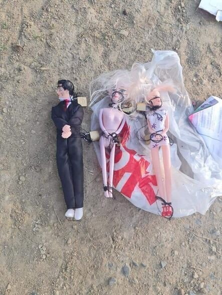 Bəy və gəlinə cadu etdilər? - FOTO