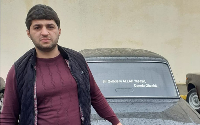 Toy karvanında avtoxuliqanlıq edən sürücü həbs edildi