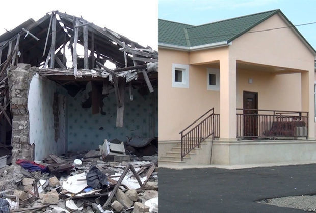 В Тертере превратят в музей руины дома, разрушенного в результате ракетного обстрела Армении - ФОТО/ВИДЕО