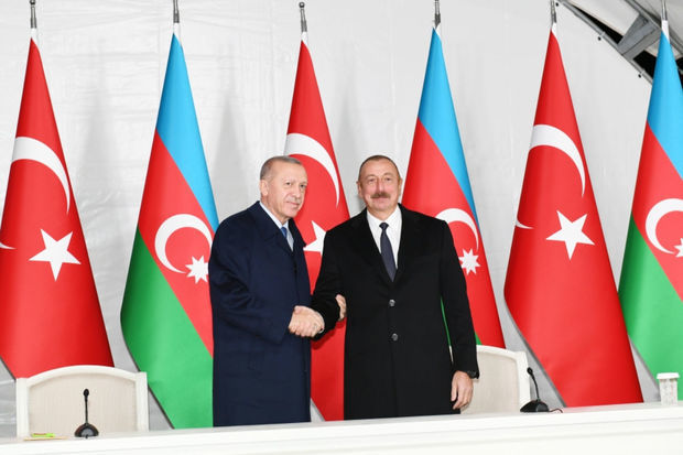 İlham Əliyev Rəcəb Tayyib Ərdoğanla şəklini paylaşdı - FOTO