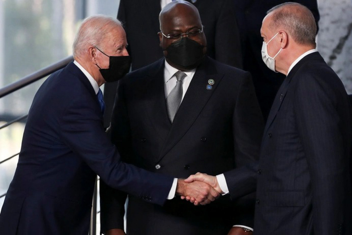 Ərdoğanla Baydenin Romada ayaqüstü görüşü olub