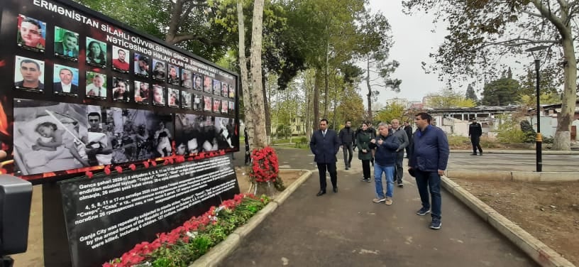 Brazilyalı millət vəkili raket düşən əraziyə baş çəkib - FOTO 