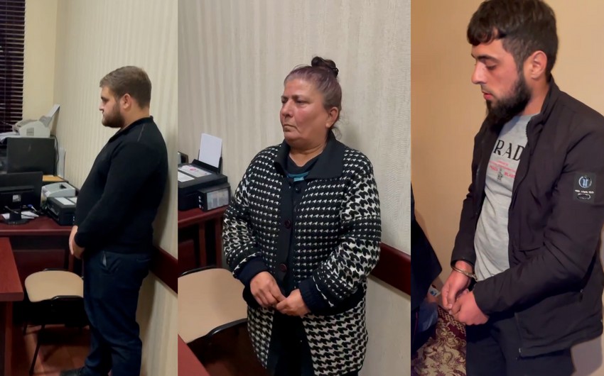 Narkotiklərin satışı ilə məşğul olmaqda şübhəli bilinən 3 nəfər saxlanılıb