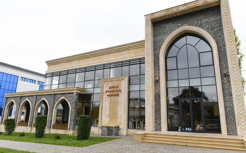 Şamaxıda Yaradıcılıq Mərkəzi istifadəyə verilib