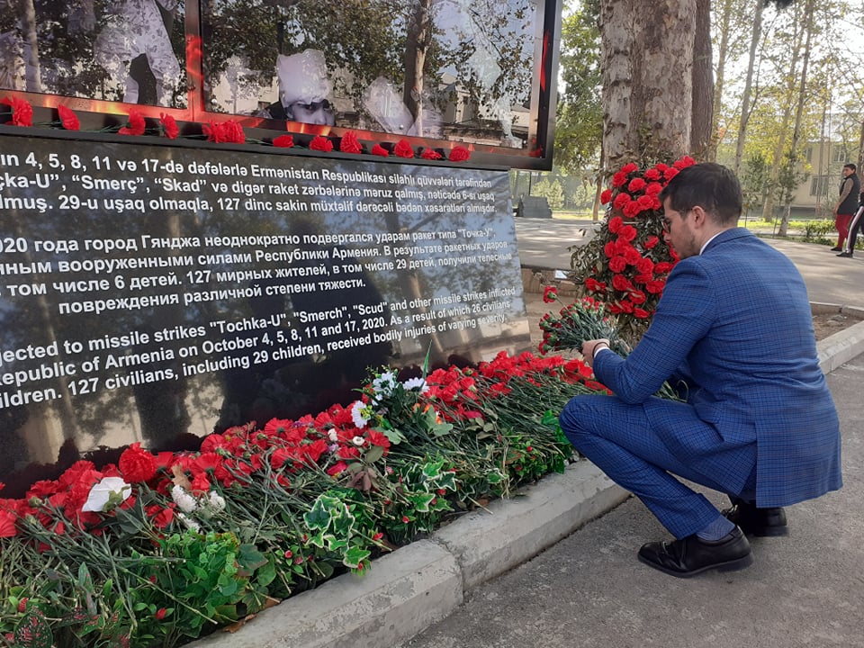 İsrail səfiri Gəncədə səfərdədir - FOTO