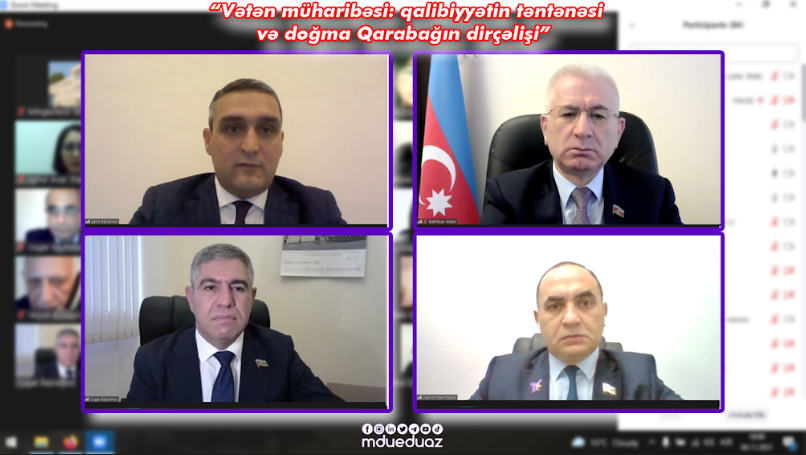 Mingəçevir Dövlət Universitetində Zəfər Gününə həsr olunan konfrans keçirlib