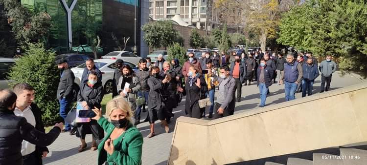 “Sipark” şirkətinin qurbanları ayağa qalxdı – Aksiyadan VİDEO