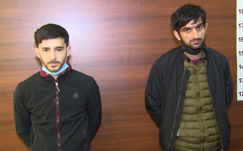 Bakıda taksi sürücüsü adı altında narkokuryerlik edən şəxslər saxlanılıb -VIDEO