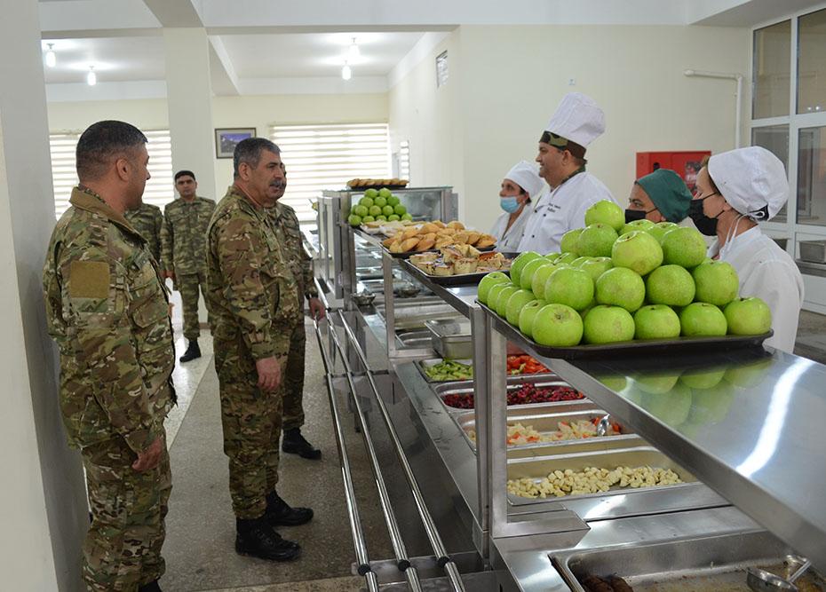 Zakir Həsənov hərbi hissənin açılışında iştirak edib - VİDEO