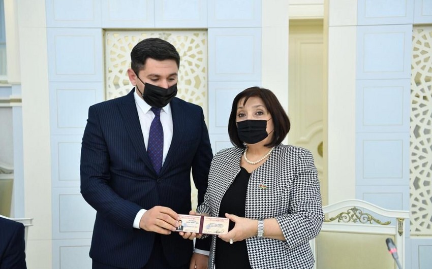 Vətən müharibəsi qazisi Milli Məclisdə işlə təmin olunub