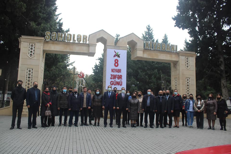 Mingəçevir Dövlət Universitetində “Zəfər Günü tariximizə əbədi həkk olunmuş milli iftixar günüdür!” adlı konfrans keçirilib