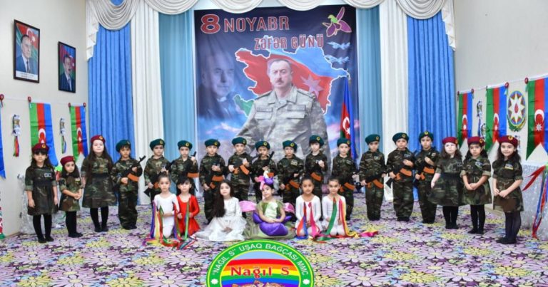 “Nağıl S” akademik uşaq bağçası Zəfər gününə həsr olunmuş tədbir keçirib