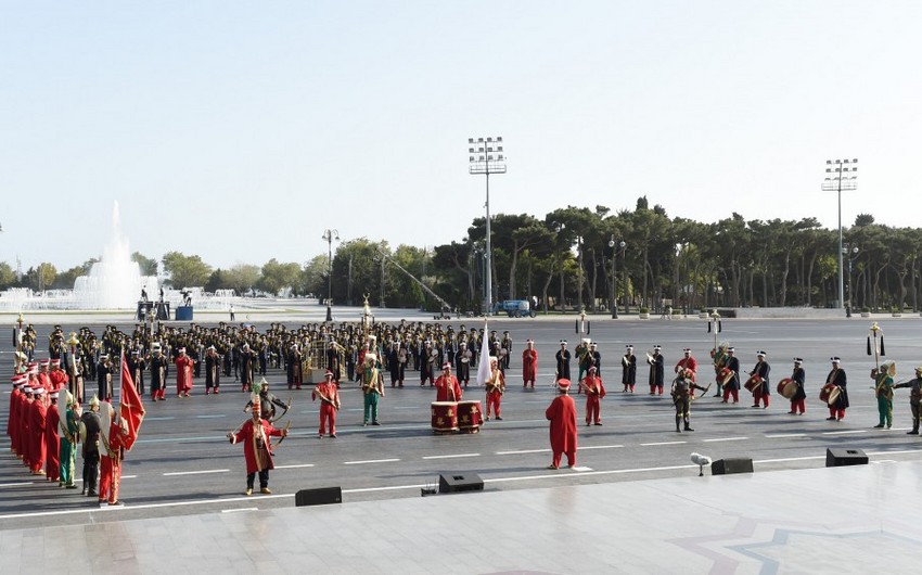 Türkiyənin Mehteran Birliyinin nümayəndələri Azərbaycana gəlib
