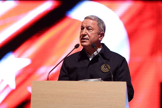 Hulusi Akar: “Bu qələbə həm də haqsızlığa, qanunsuzluğa göz yumanlara ən gözəl cavab oldu” - FOTO/VİDEO