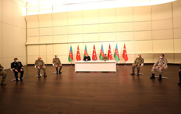 Zakir Həsənovla Hulusi Akarın birgə mətbuat konfransı keçirilib - Video