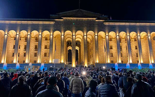 Tbilisidə müxalifət yenidən aksiya keçirir