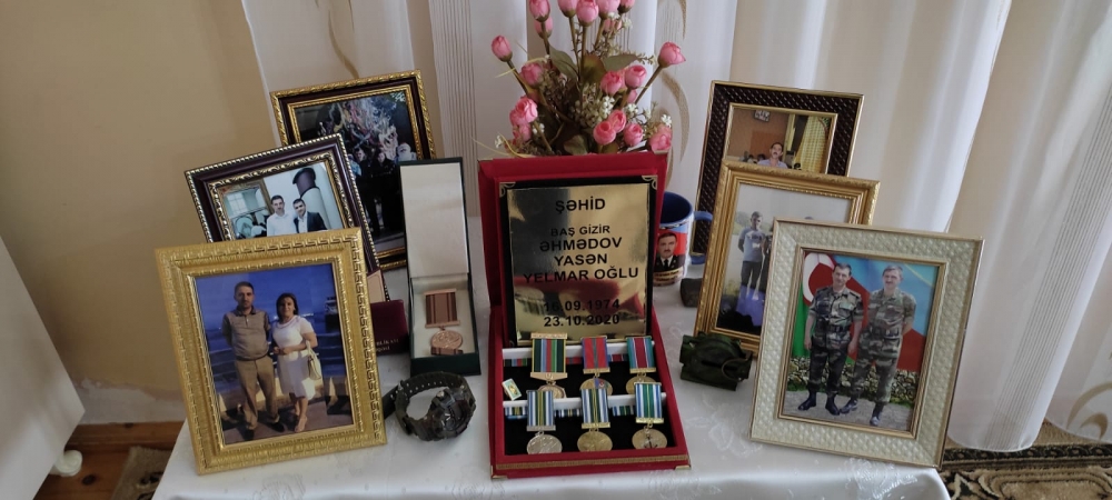 Mingəçevir Dövlət Universitetinin əməkdaşları şəhid ailələrini ziyarət ediblər