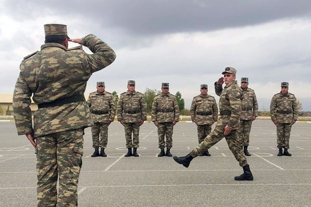 Tabor komandirləri arasında yarış keçirilib - FOTO