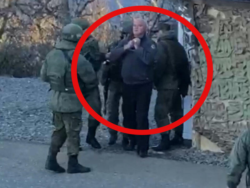 Postumuza qumbara atan ermənini rusiyalı sülhməramlılar belə tutdular - VİDEO