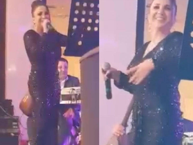 Anasını yeni itirən Zenfira Moskvada toyda - VİDEO