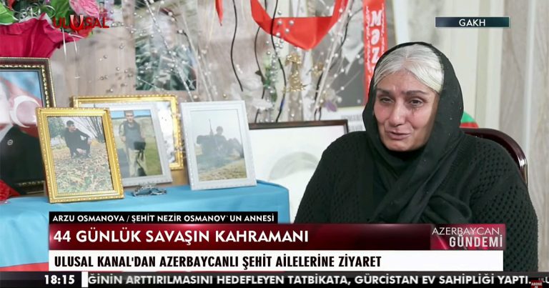 Qaxda Şəhid ailəsi icra başçısından narazıdır – Türkiyə kanalında Prezident İlham Əliyevə müraciət