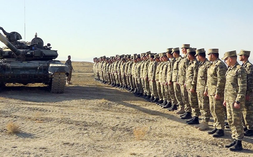 Əlahiddə Ümumqoşun Orduda gənc zabitlərin toplantısı keçirilib - VİDEO