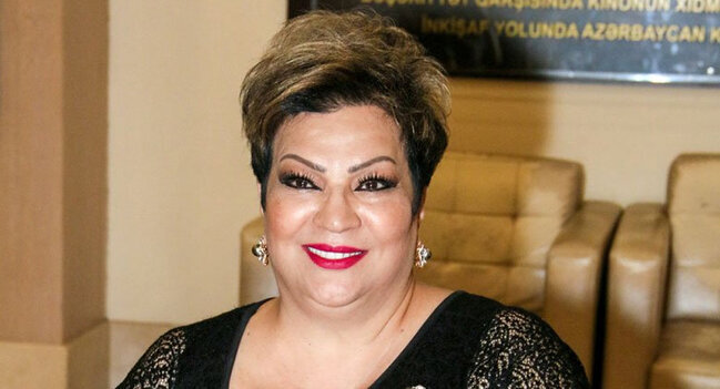 Afaq Bəşirqızı həyat yoldaşı ilə toyda - FOTOLAR