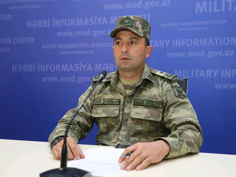 Официальный представитель Минобороны АР о последней ситуации на границе с Арменией - ЗАЯВЛЕНИЕ