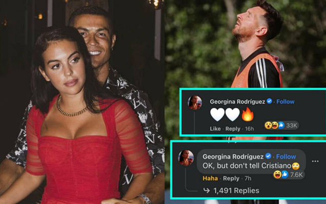 Ronaldonun sevgilisi Messinin paylaşımına şərh yazdı, gündəm oldu - Foto