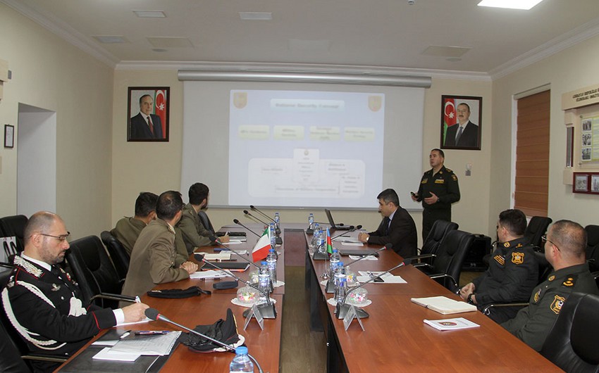 Azərbaycanla İtaliya arasında hərbi əməkdaşlıq məsələləri müzakirə olunub