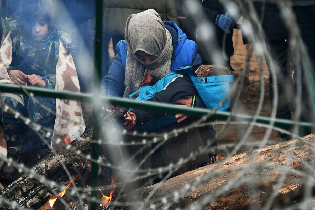 Polşa-Belarus sərhədində suriyalı miqrantların bir yaşlı uşağı ölüb