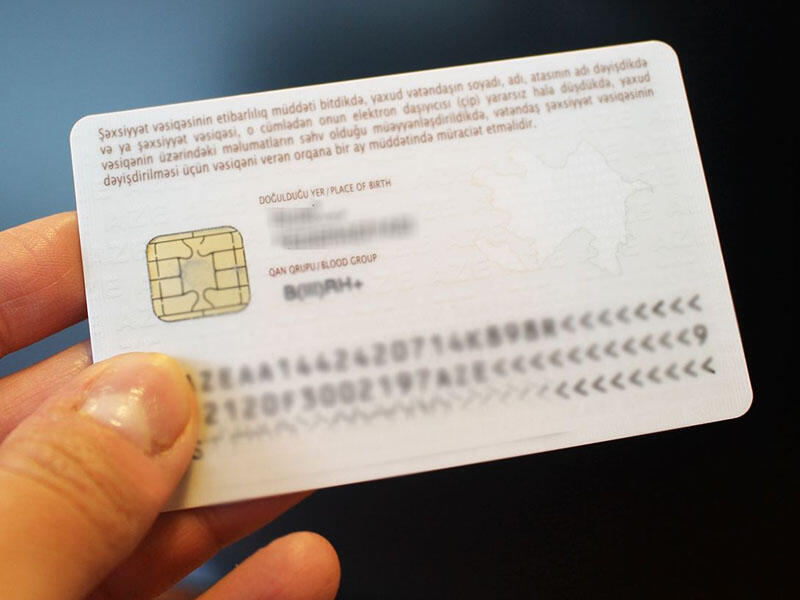 Azərbaycanda yaşı 15-dən aşağı olan şəxslərə yeni şəxsiyyət vəsiqəsi veriləcək