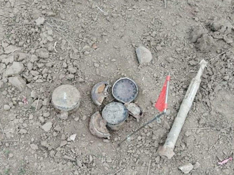 İran-Azərbaycan sərhədinin azad edilən hissəsinin 25 hektarı minadan təmizlənib - FOTO