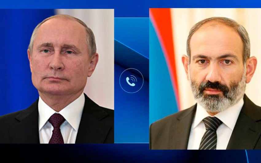 Putin Paşinyanla Qarabağı müzakirə edib