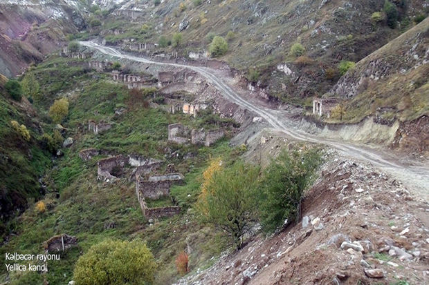 Kəlbəcərin Yellicə kəndindən görüntülər - VİDEO