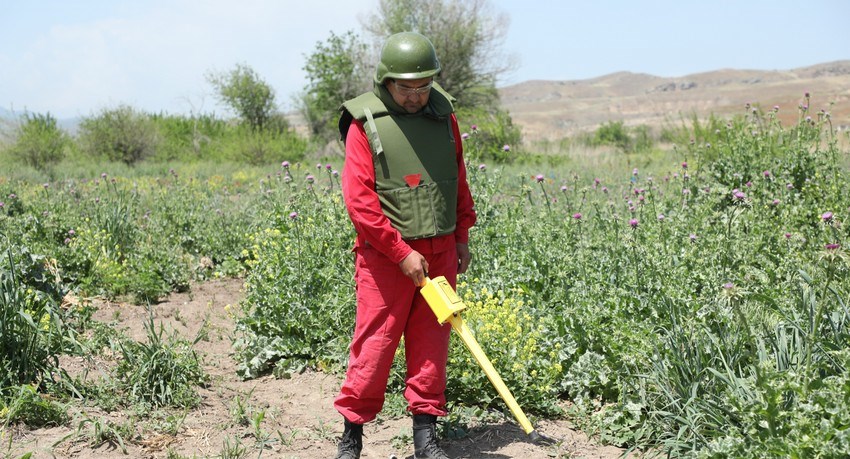 Azad olunan ərazilərdə daha 137 mina aşkarlanıb