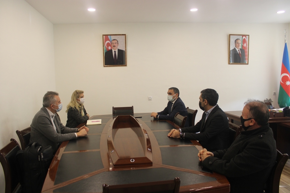 Türkiyəli beynəlxalq təlimçilər Mingəçevir Dövlət Universitetində olublar