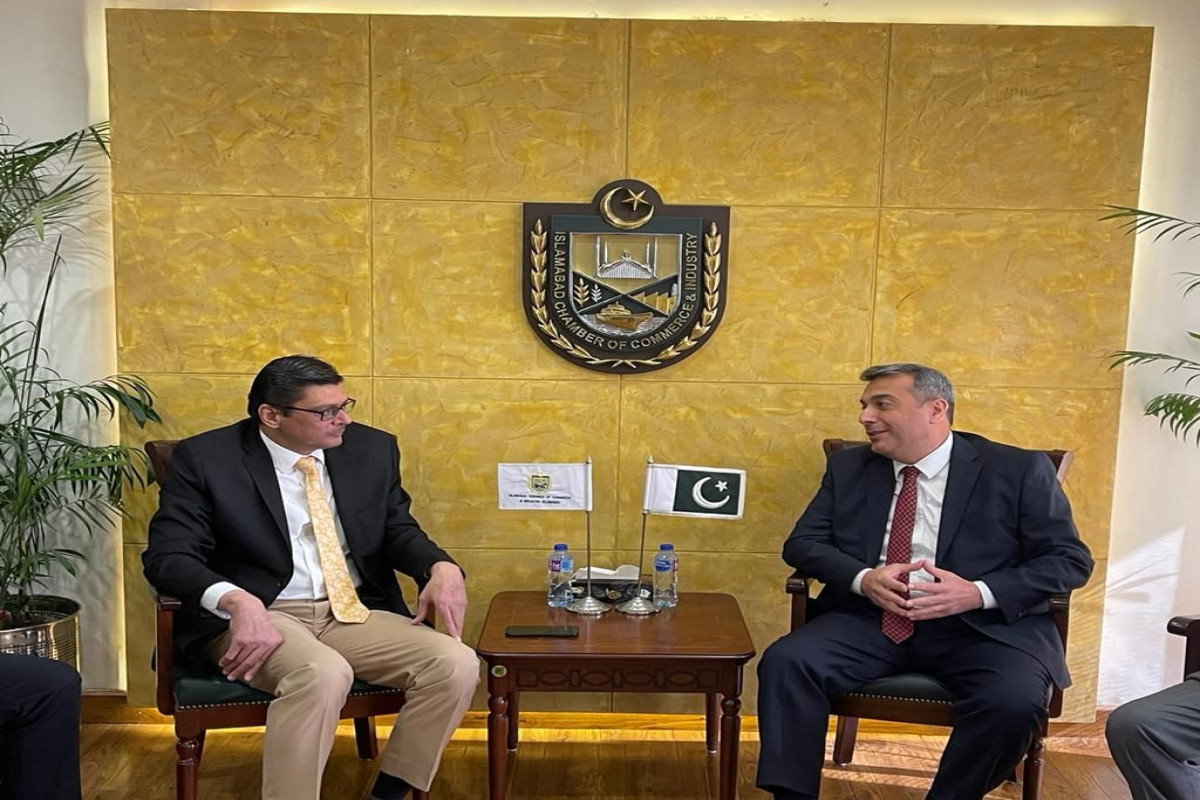 Azərbaycanla Pakistan arasında ticarət əlaqələrinin genişləndirilməsi müzakirə edilib