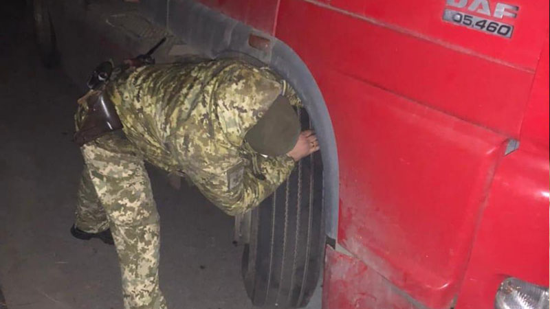 Azərbaycanlı sürücü Ukraynada saxlanıldı -SƏBƏB