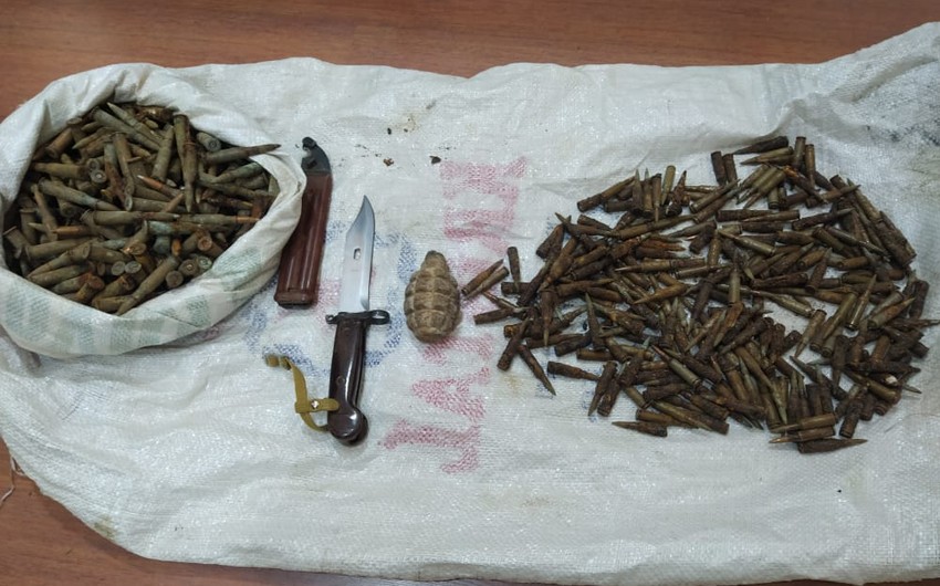 Qusarda əl qumbarası aşkarlanıb -FOTO