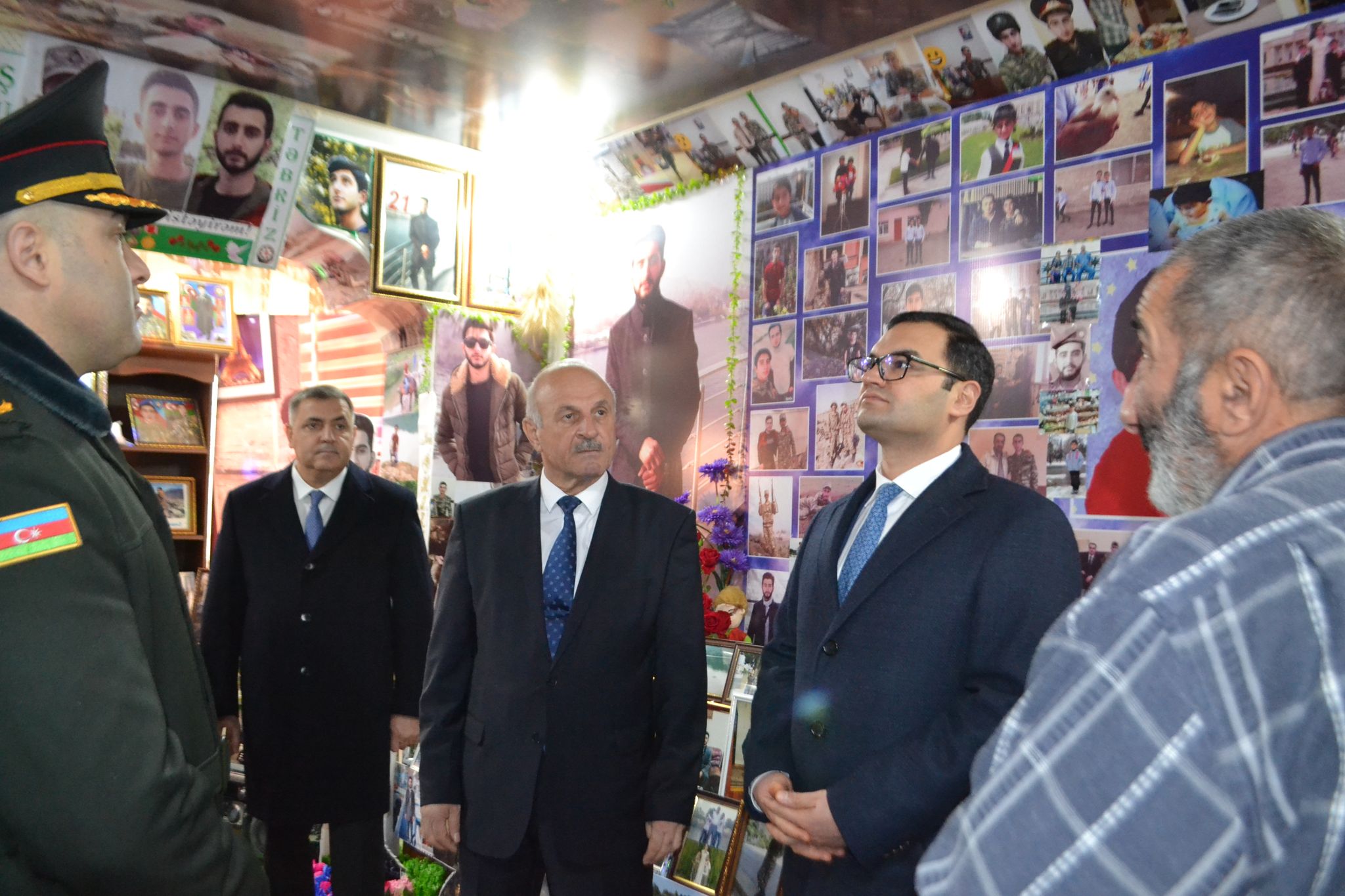 İcra Hakimiyyətinin başçısının şəhid ailələrini ziyarəti davam edir