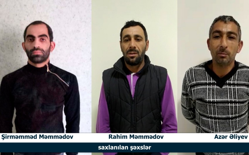 Hövsan qəbiristanlığından və evlərdən oğurluqlar edən 3 nəfər saxlanılıb