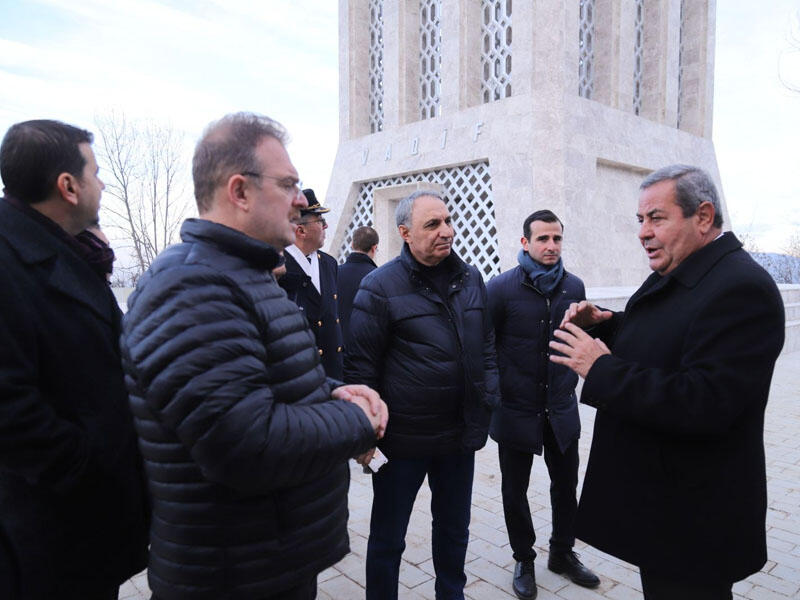 Kamran Əliyev İstanbul prokuroru ilə Şuşaya səfər etdi