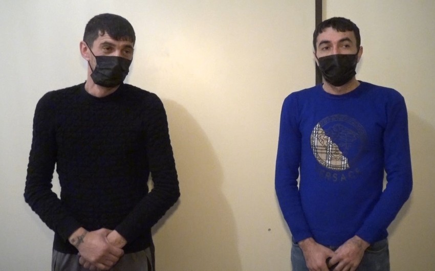 Gəncədə oğurluq edən şəxslər saxlanılıb