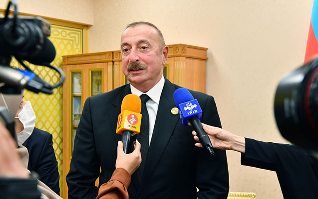 Prezident iranlı jurnalistin Azərbaycan dilində sualına belə cavab verdi - Video