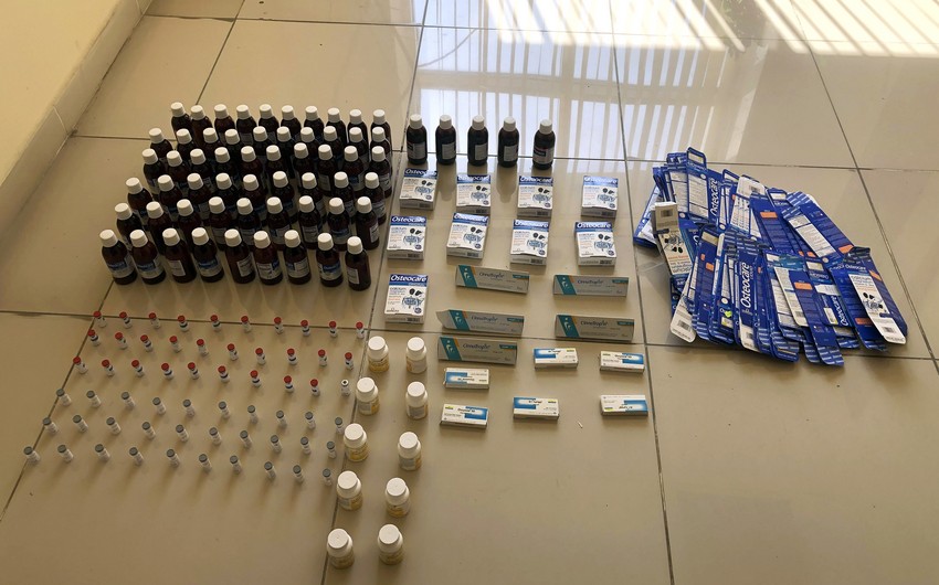 Azərbaycan gömrükçüləri xurma yükündə dərman preparatları aşkarlayıb