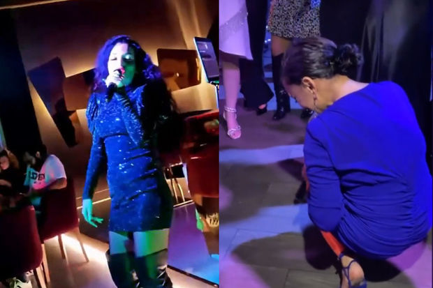 Azərbaycanda şou-biznes əhlinin gecə əyləncəsinin görüntüləri yayıldı - VİDEO