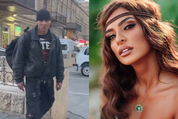 Polis aktrisanın avtomobilinə hücum etdiyi deyilən şəxsi tapdı: Bir manat pul istəyirmiş - VİDEO